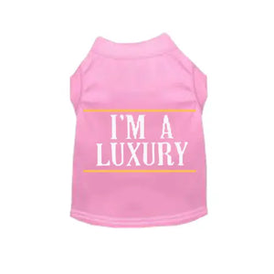I'm a Luxury Tee in Pink