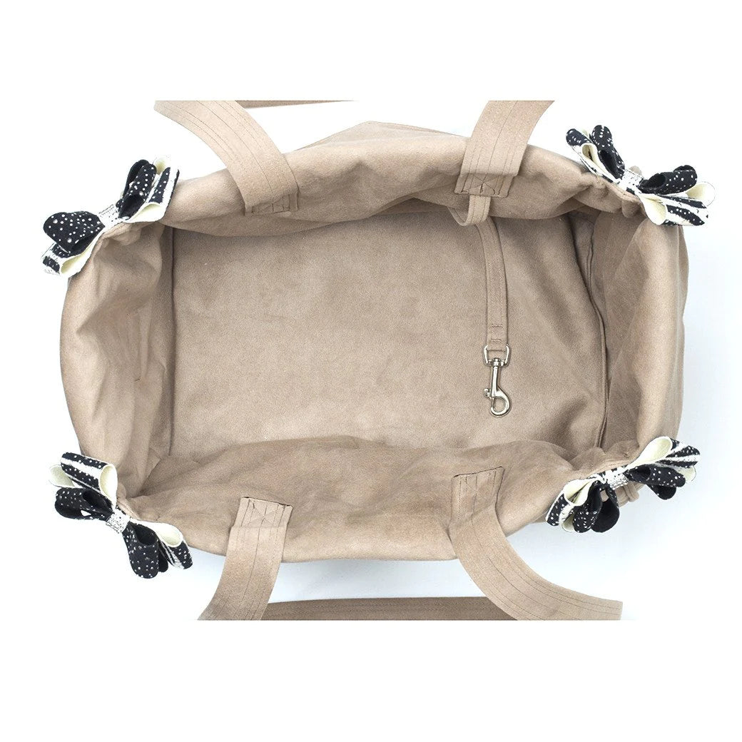 Fawn Double Nouveau Bow Luxury Carrier main image 0