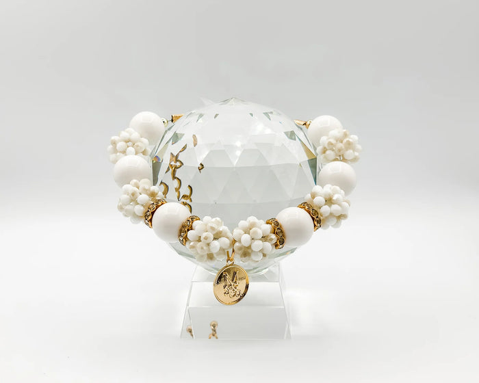 "Pearl Crystals" Necklace
