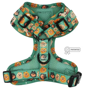 Pawfect Poms Adjustable Harness