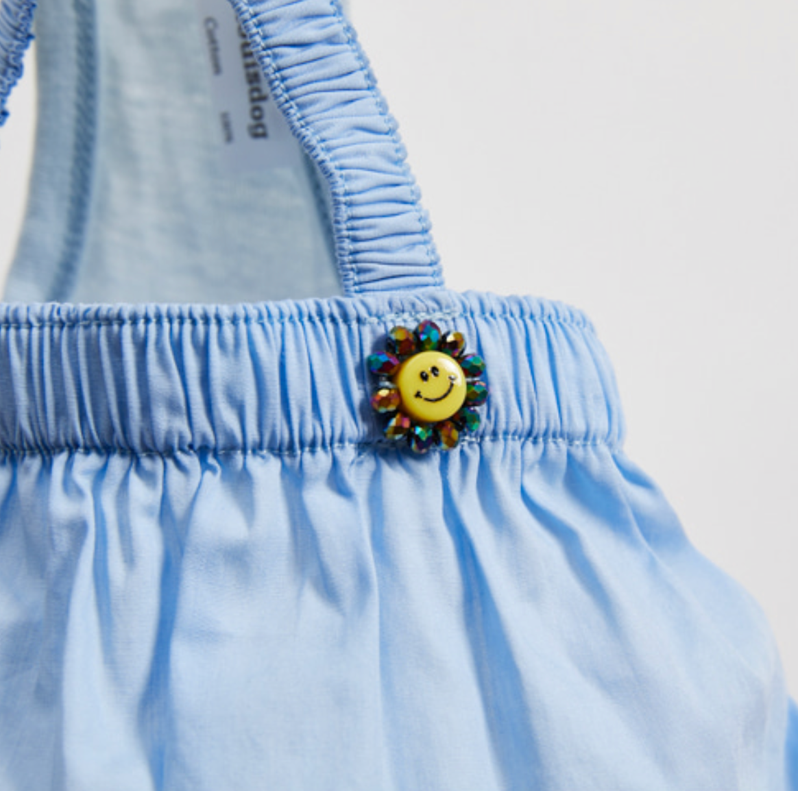 Louis Dog Teddy Summer Pants in Baby Blue Posh Puppy Boutique