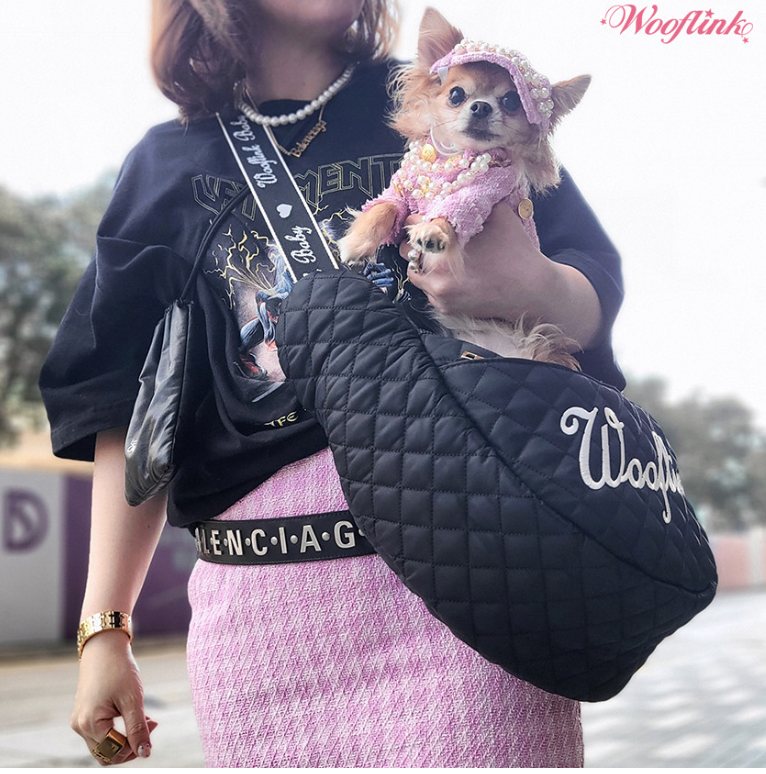 Wooflink Hug Me Bag 2 - Pink - Posh Puppy Boutique