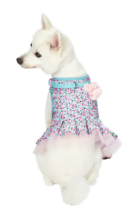 Light Blue Spring Harness with Tulle