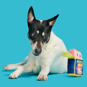 BARK Canned Smeat Plush Dog Toy