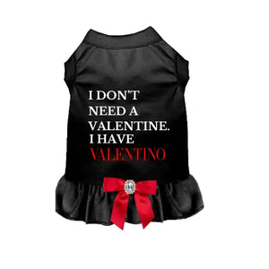 I Don't Need A Valentine Dress in 2 Colors