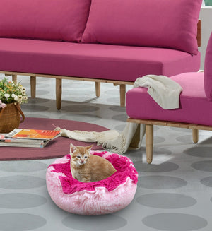 Lily Pod Bed in Bubble Gum, Lollipop and Cotton Candy