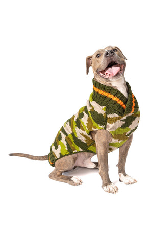 Camo Dog Sweater