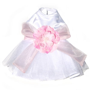 The Madeline with Light Pink Sash - Posh Puppy Boutique