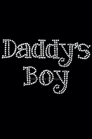 Daddy's Boy Rhinestone Bandana- Many Colors - Posh Puppy Boutique