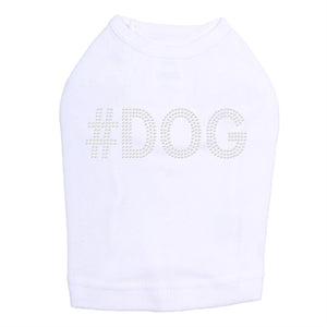 #DOG - Silver Nailhead Dog Tank - Many Colors - Posh Puppy Boutique