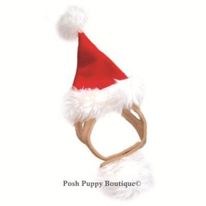 Santa Hat - Posh Puppy Boutique