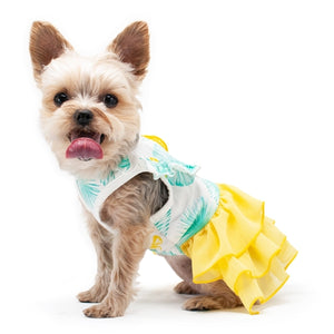 Leafy Dress - Posh Puppy Boutique
