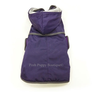 Classic Trench Coat in Purple - Posh Puppy Boutique