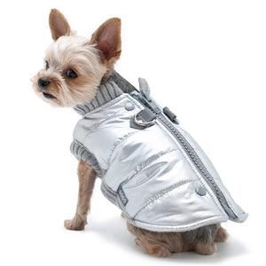 Runner Coat in Silver - Posh Puppy Boutique