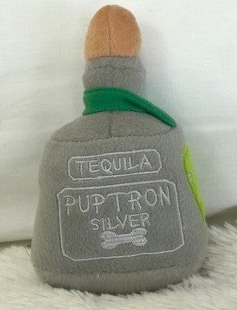 Puptron Silver Plush Toy