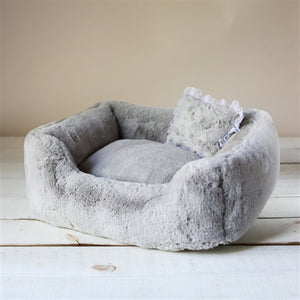 The Divine Bed in Grey - Posh Puppy Boutique