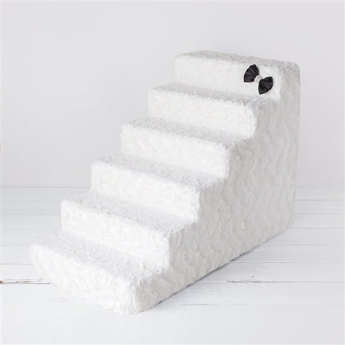 Luxury Pet Stair in Classic Ivory - 4 or 6 Step