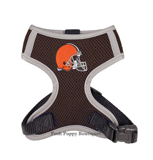 NFL Cleveland Browns Dog Harness Vest - Posh Puppy Boutique