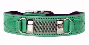 Barclay Collar in Kelly Green - Posh Puppy Boutique