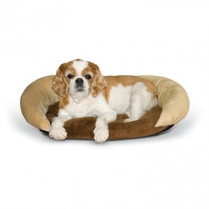Self-Warming Bolster Bed - 2 Colors - Posh Puppy Boutique