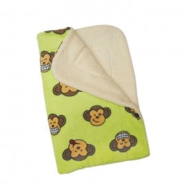 Silly Monkey Fleece Hooded Pajamas - Lime - Posh Puppy Boutique