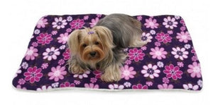 Midnight Garden Fleece-Ultra-Plush Blanket - Posh Puppy Boutique