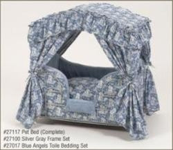 Blue Angels Canopy Pet Bed - Posh Puppy Boutique