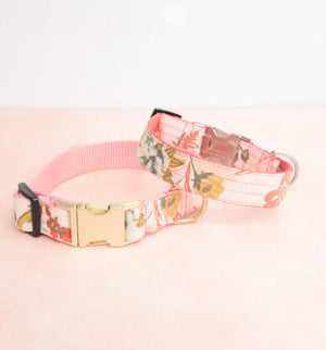Lulu Voile Dog Collar With Matching Leashes