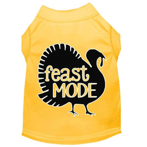Feast Mode Screen Print Dog Shirt in Many Colors - Posh Puppy Boutique