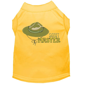 Scout Master Embroidered Dog Shirt in Many Colors - Posh Puppy Boutique