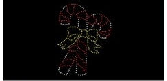 Candy Canes Rhinestone Bandana in Many Colors - Posh Puppy Boutique