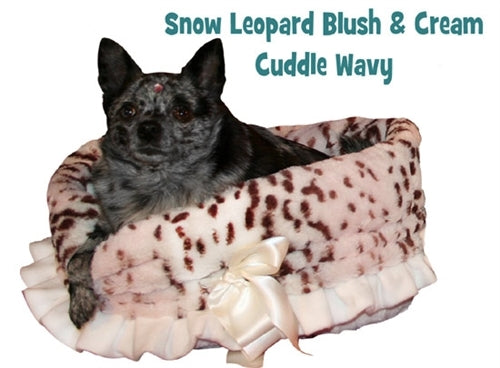 Reversible 3-in-1 Snuggle Bug Bed Carrier-Light Blush Leopard