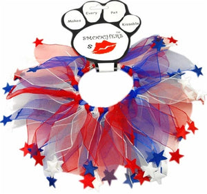 Red, White and Blue Star Smoocher - Posh Puppy Boutique