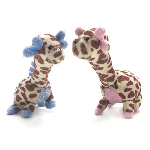 Giraffe Safari Baby Pipsqueak Toy in 2 Colors