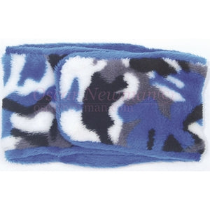 Ultra-Plush Camouflage Belly Band - Blue - Posh Puppy Boutique