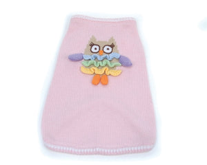 Owl Walk All Over You Sweater - Pink - Posh Puppy Boutique