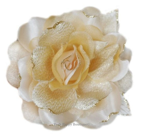 Rosanna Collar Flower - Gold