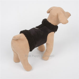 Susan Lanci Bowzer Jacket- Black - Posh Puppy Boutique