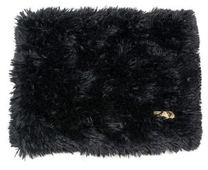 Susan Lanci Black Shag Blanket - Posh Puppy Boutique