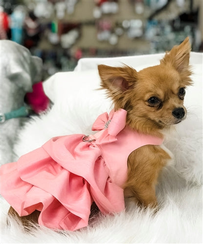 Susan Lanci Madison Dress - Puppy Pink