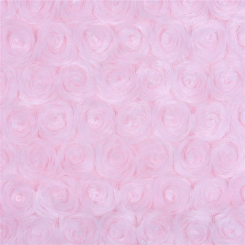 Susan Lanci Puppy Pink Curly Sue Blanket