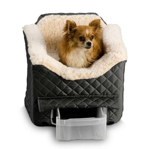 Lookout II Dog Car Seat With Storage Tray in Many Colors - Posh Puppy Boutique