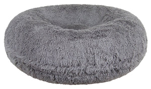 Bagel Bed in Siberian Grey - Posh Puppy Boutique