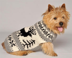 Reindeer Shawl Sweater - Posh Puppy Boutique