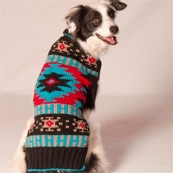 Black Southwest Dog Sweater - Posh Puppy Boutique