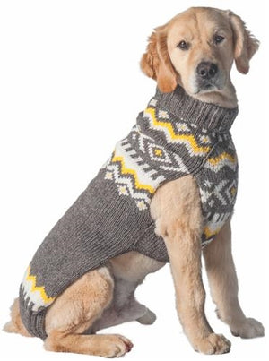Grey Nordic Sweater - Posh Puppy Boutique