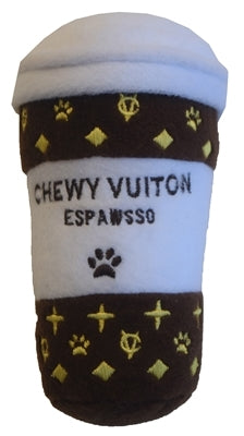 Chewy Vuiton "Espawsso" Plush Toy - Posh Puppy Boutique