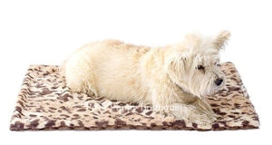 Brown Leopard Minkie Binkie Blanket - Posh Puppy Boutique