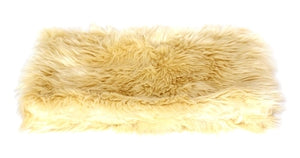 Camel Shag All Plush Crate Liner Blanket - Posh Puppy Boutique