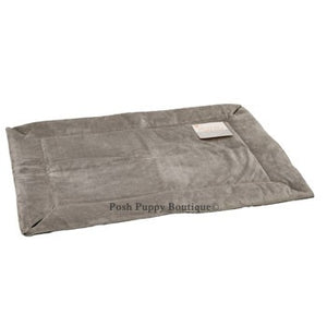 Self-Warming Crate Pad- Gray - Posh Puppy Boutique